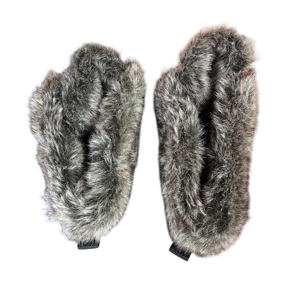 Khombu Slope Winter Boots Women's Ladies Size 11 Waterproof Suede Faux Fur Black - Picture 9 of 11